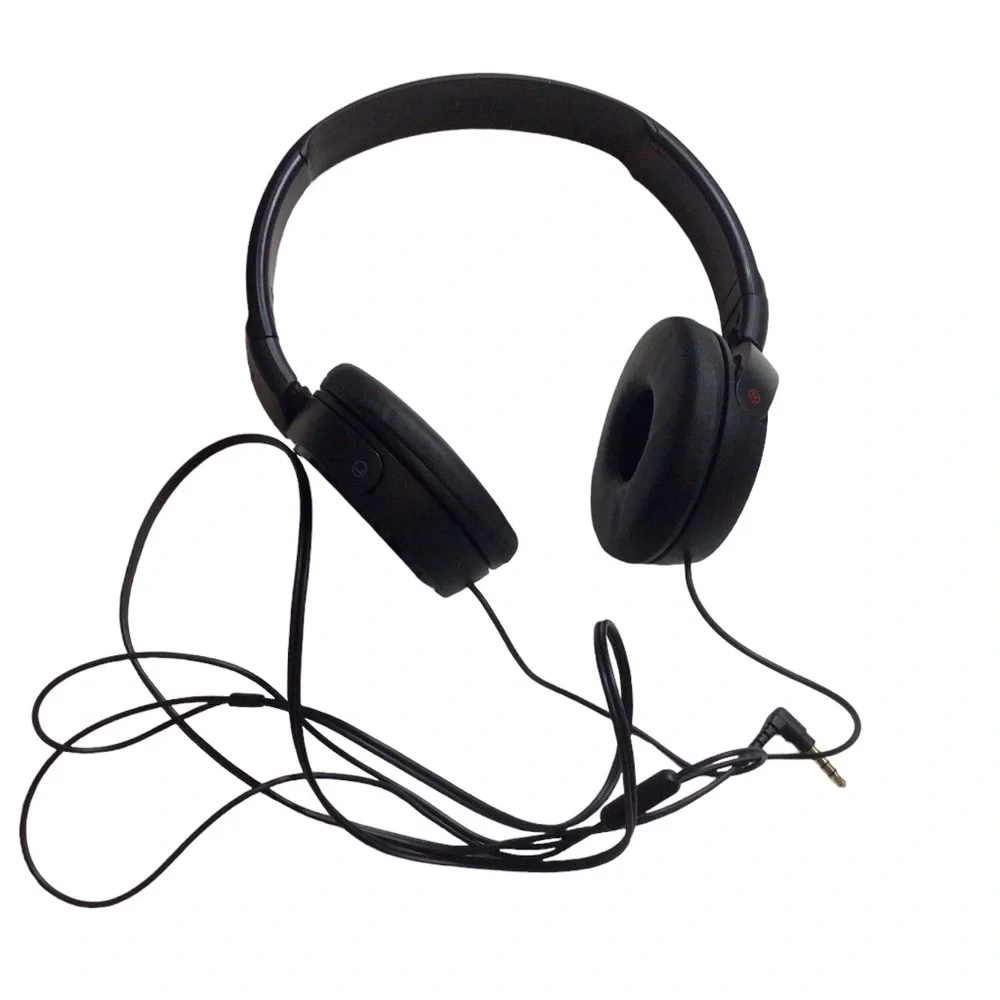 Sony Music Wired Headphones 1-7-1 Konan Japan 108-0075 Black Tested Working